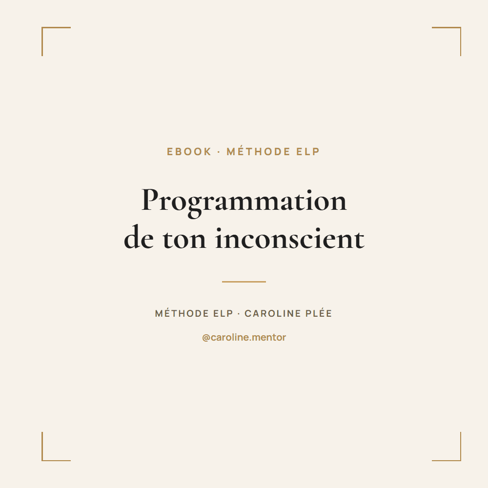 Programmation de ton inconscient