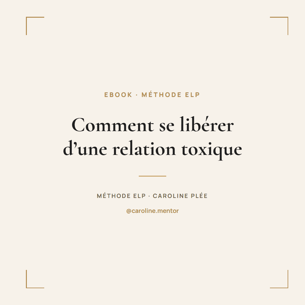 Comment se libérer d'une relation toxique